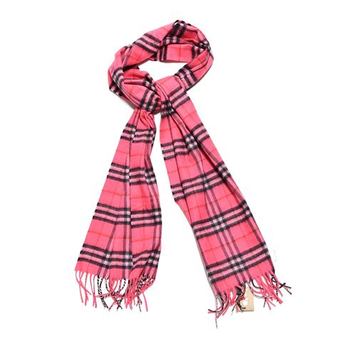 bright pink burberry scarf|pink burberry scarf sale.